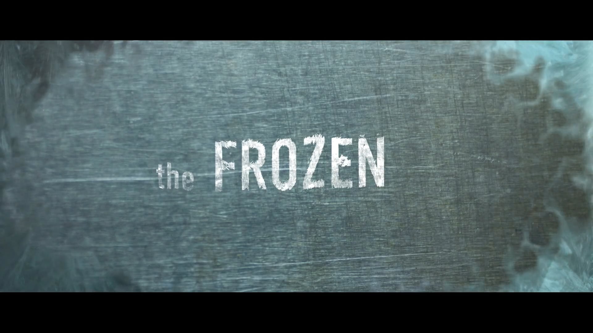 The Frozen title sequence