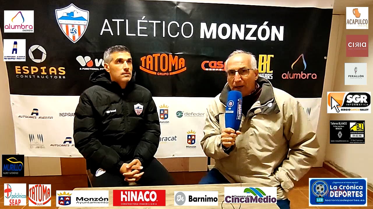 LA PREVIA / Monzón - La Almunia / J 13 / Cristian Abad (Entrenador At Monzón Alumbra) 3ª División