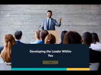 Developing your Leadership Potential