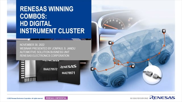 Implementing a cost-effective HD digital instrument cluster solution