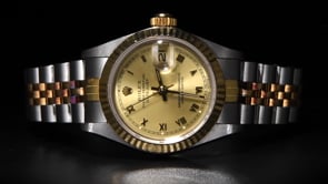 Pre-Owned Rolex Datejust Womens 26mm Stainless Steel and 18kt Yellow Gold Watch