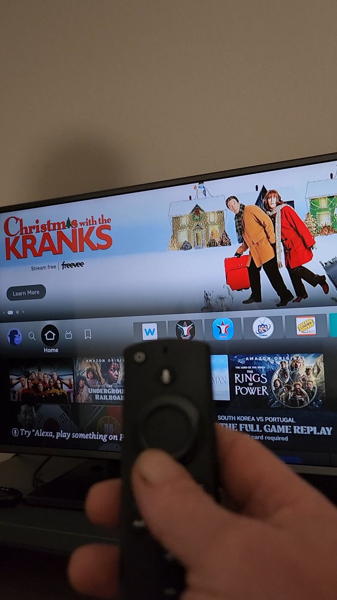 Sync your Firestick remote with your TV on Vimeo