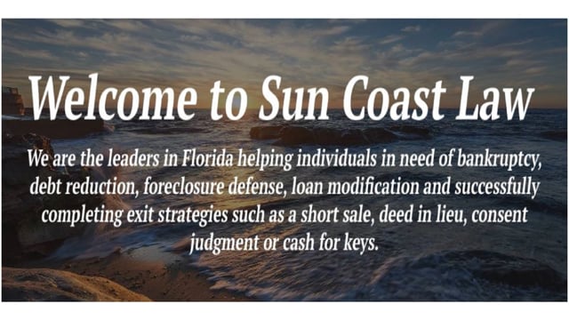 ⁣SunCoast Law | Bankruptcy Lawyer in Orlando, FL