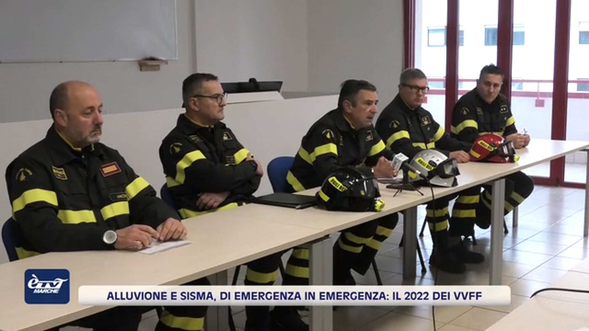 Alluvione e sisma, di emergenza in emergenza. Il 2022 dei Vigili del Fuoco di Ancona - VIDEO