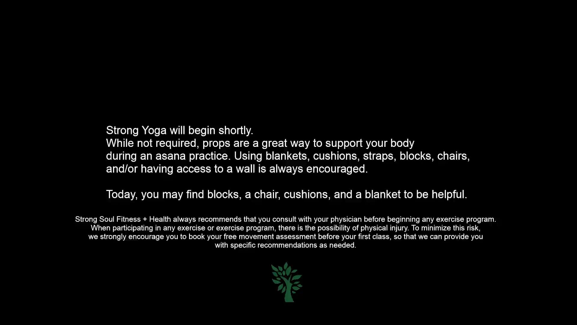 Strong Community Yoga (Saturday December 3, 2022)