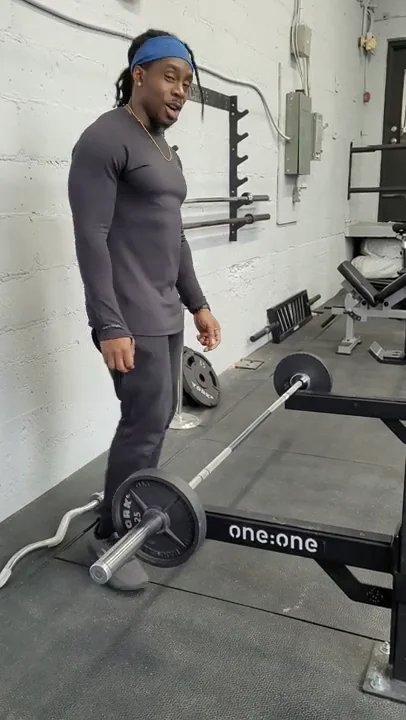 deadlift using pins (below the knee) on Vimeo