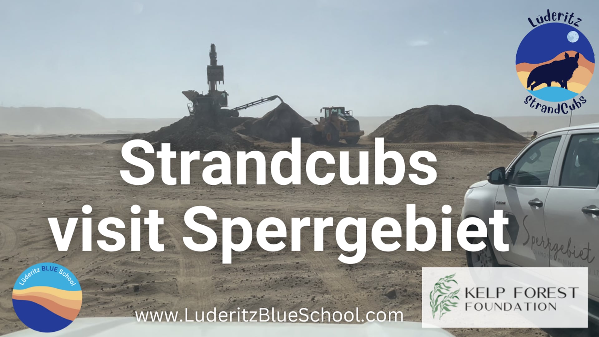 Strandcubs visit to Sperrgebiet Diamonds