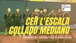 Resum CTT CER l'Escala 4 - 0 Collado Mediano de Madrid