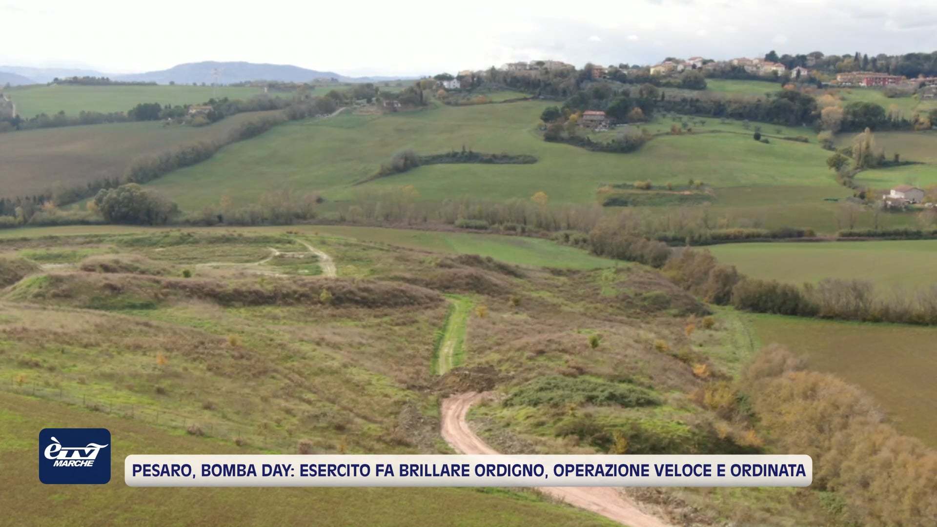 Pesaro, bomba day: esercito fa brillare ordigno, operazione veloce e ordinata  - VIDEO 