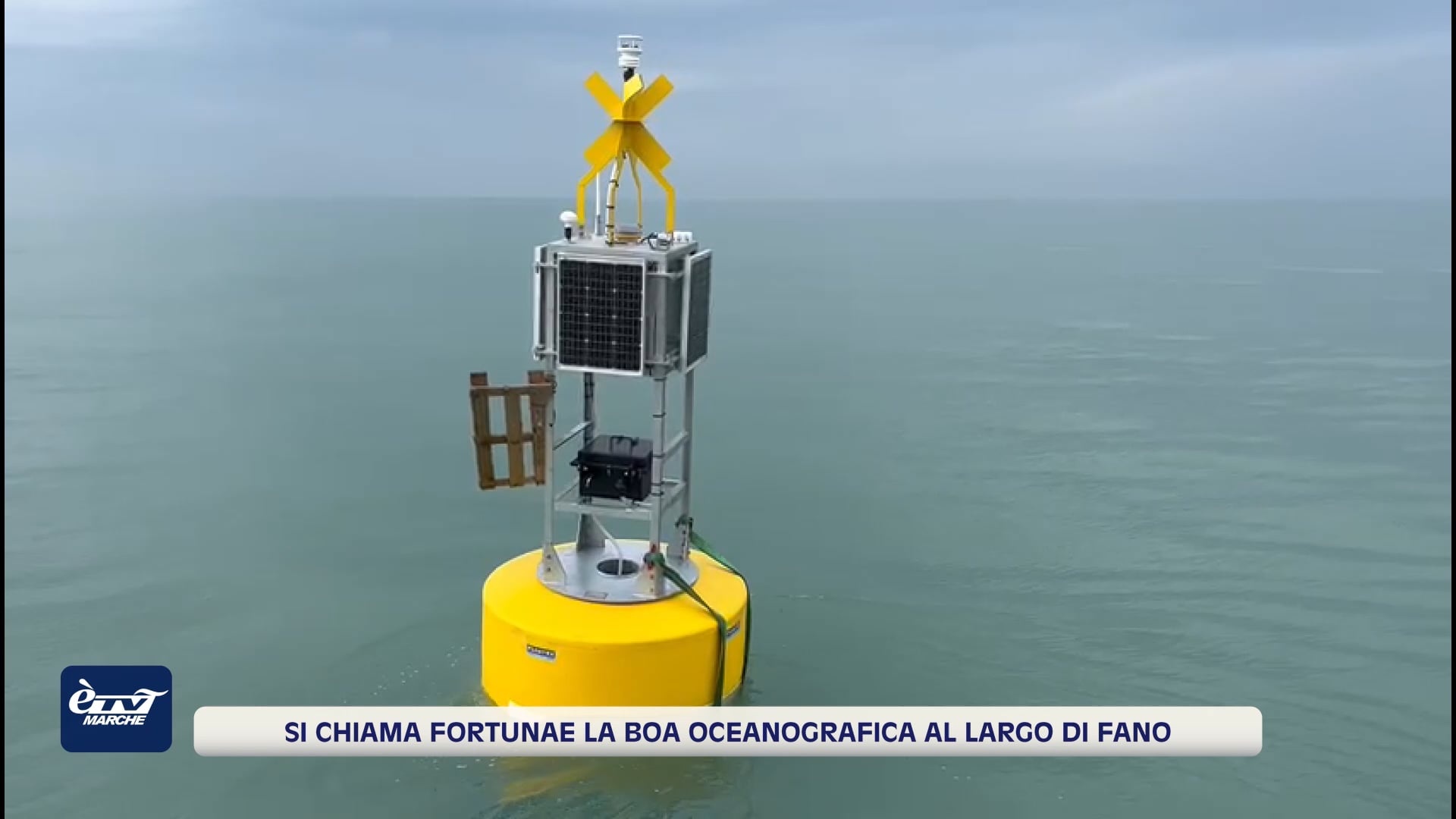 Si chiama Fortunae la boa oceanografica al largo di Fano  - VIDEO