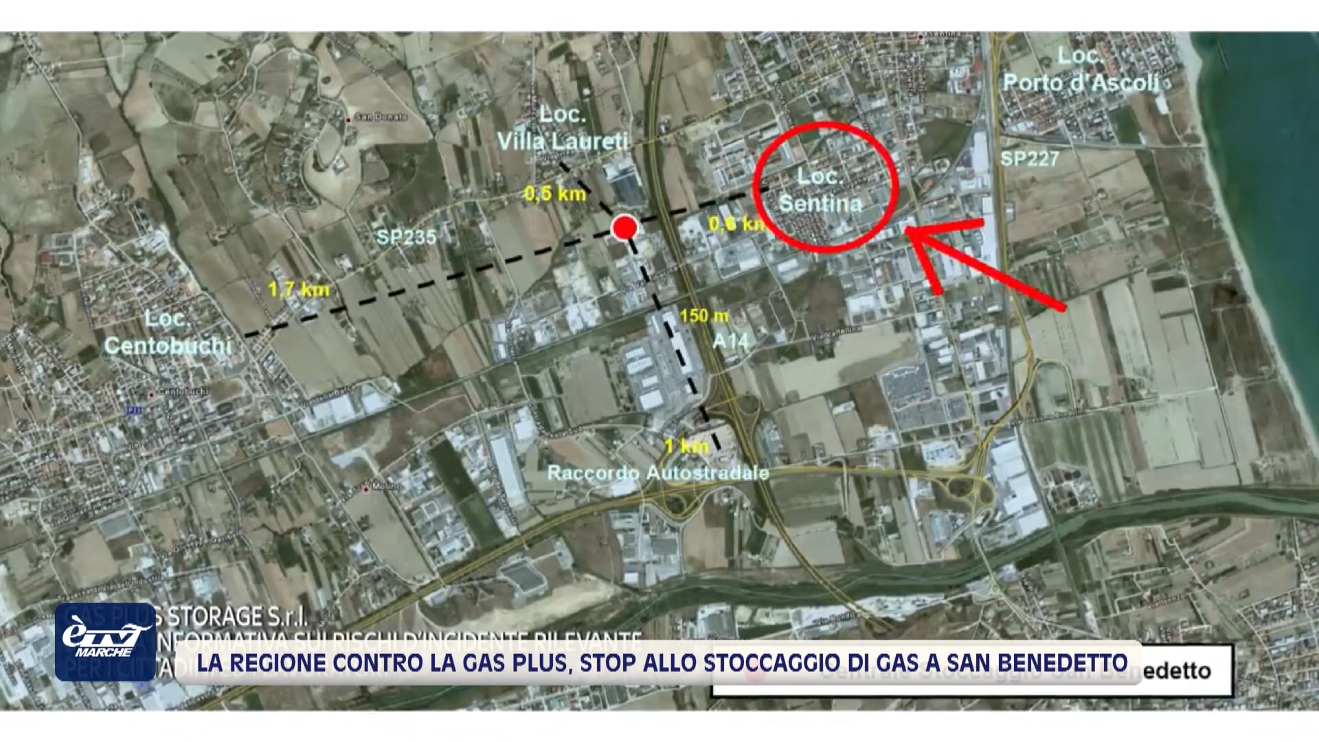 La regione contro la Gas Plus, stop allo stoccaggio di gas a San Benedetto - VIDEO