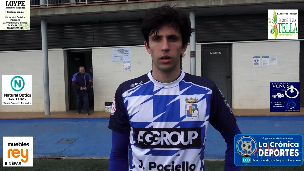 JOEL CASALS (Jugador Tamarite) CDJ Tamarite 2-2 CF Épila  / Jornada 13 / 3ª División