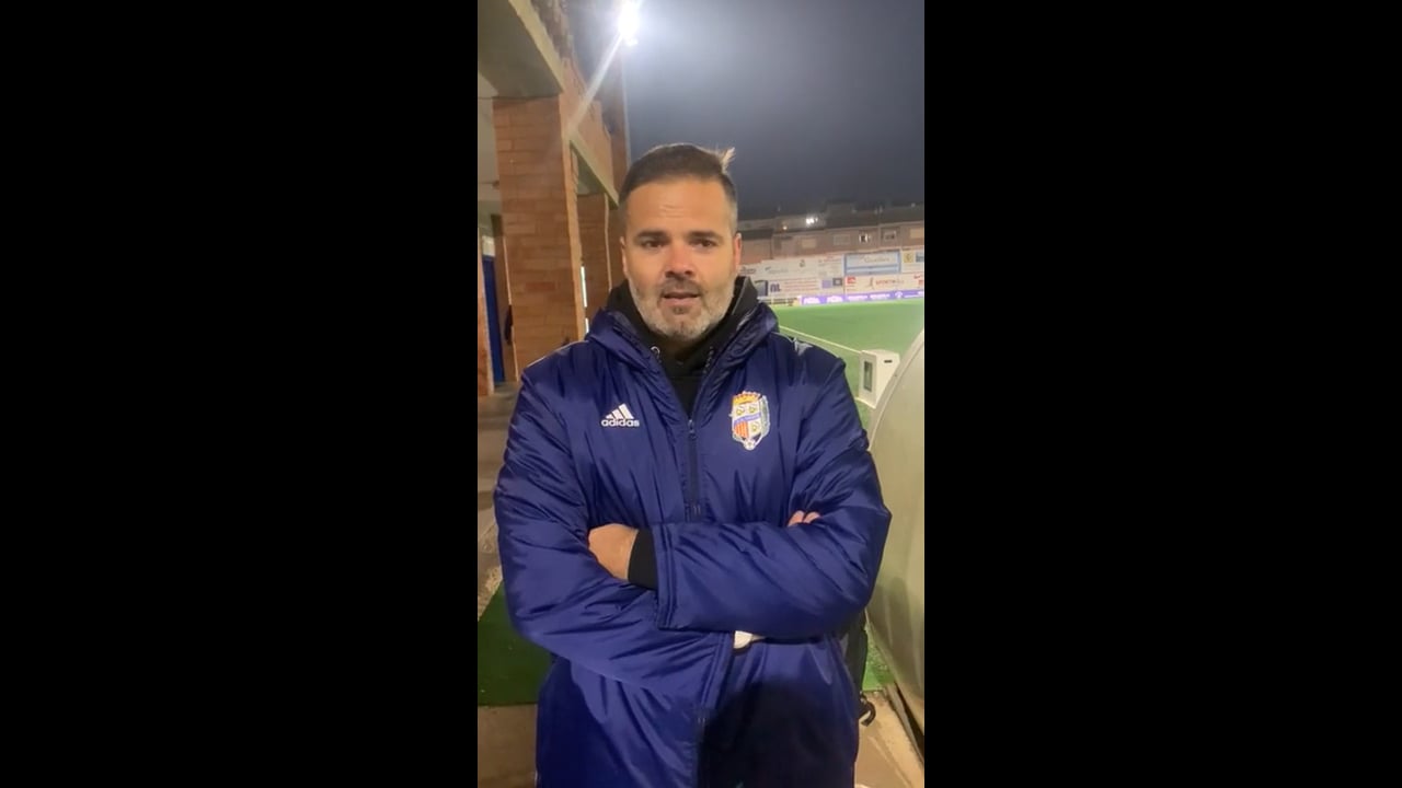 MOISÉS GUTIÉRREZ (Entrenador Caspe) CD Caspe 1-1 UD Barbastro / Jornada 13 / 3ª División