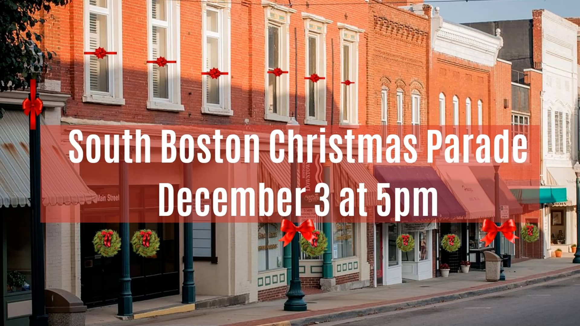 SOUTH BOSTON VA. CHRISTMAS PARADE DECEMBER 3,2022 on Vimeo
