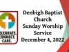 Sunday Morning Worship 12/04/2022