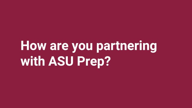 School Partnerships - ASU Prep Digital