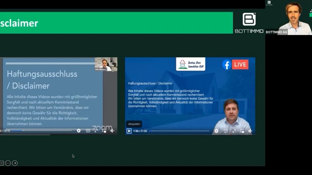Live Video Besichtigungen
