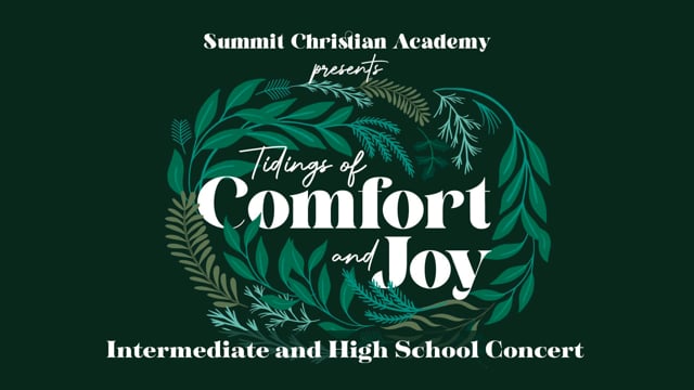 2022 Intermediate &#038; High School Christmas Concert