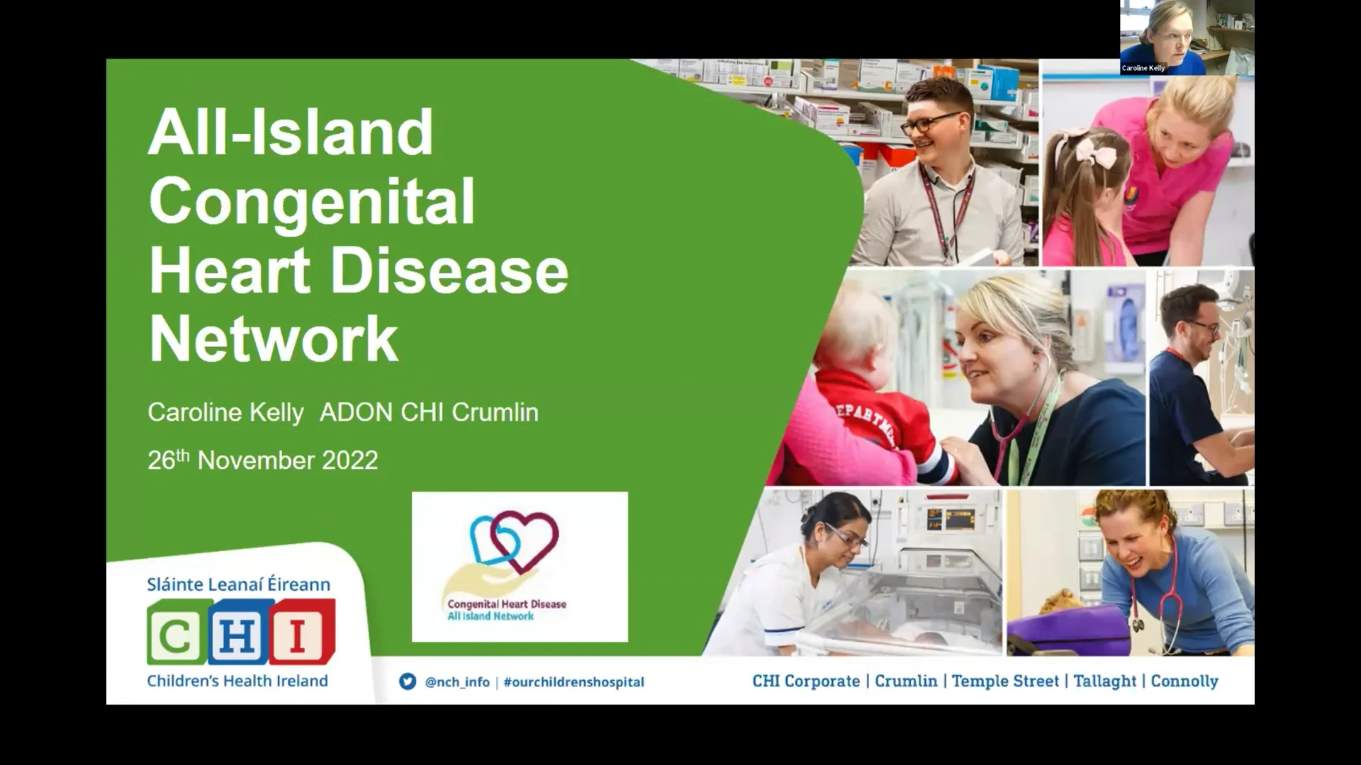 Caroline Kelly Crumlin AllIsland Congenital Heart Disease (CHD) Network
