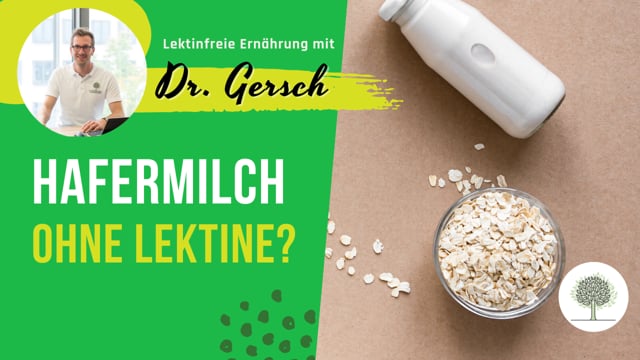 Lektine in Hafermilch - was sind die Alternativen?