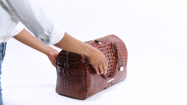 Brahmin Melbourne Collection Spencer Weekender Bag - Pecan