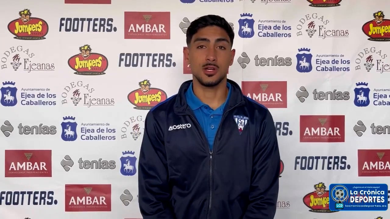 BRUNO (Jugador Ejea) SD Ejea 3-1 CD Binéfar / Jornada 13 / 3ª División / Fuente: Facebook SD Ejea