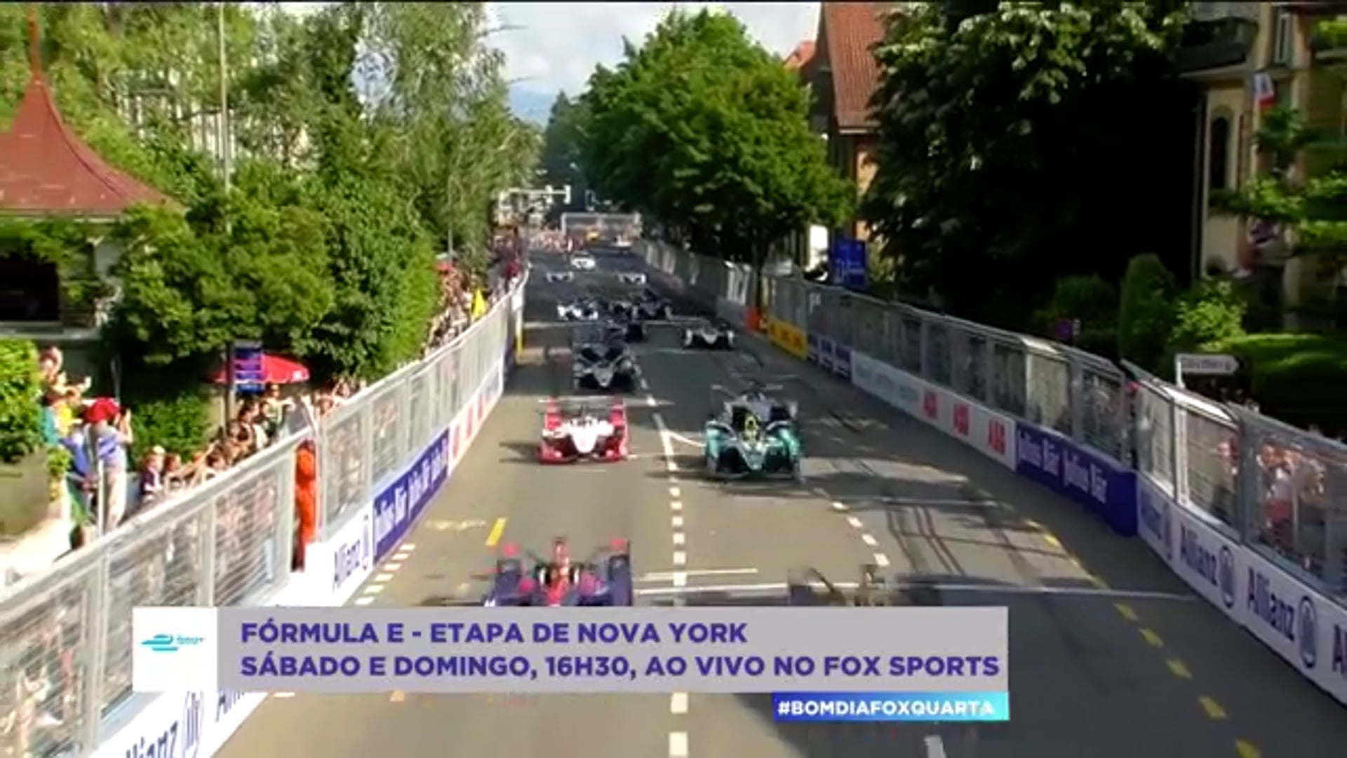 Formula-E trophy interview