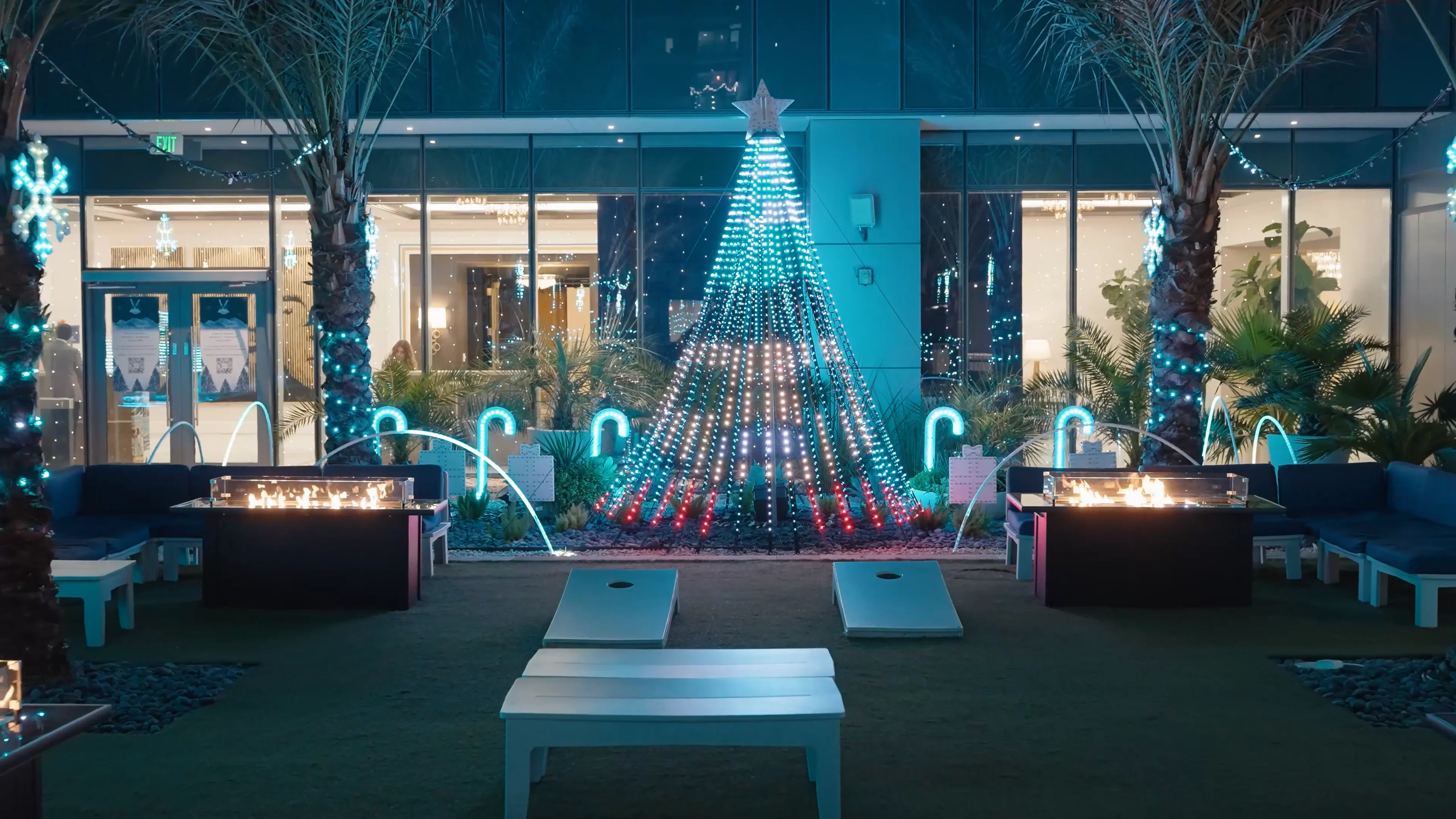 Fairmont Austin Tree Lighting on Vimeo