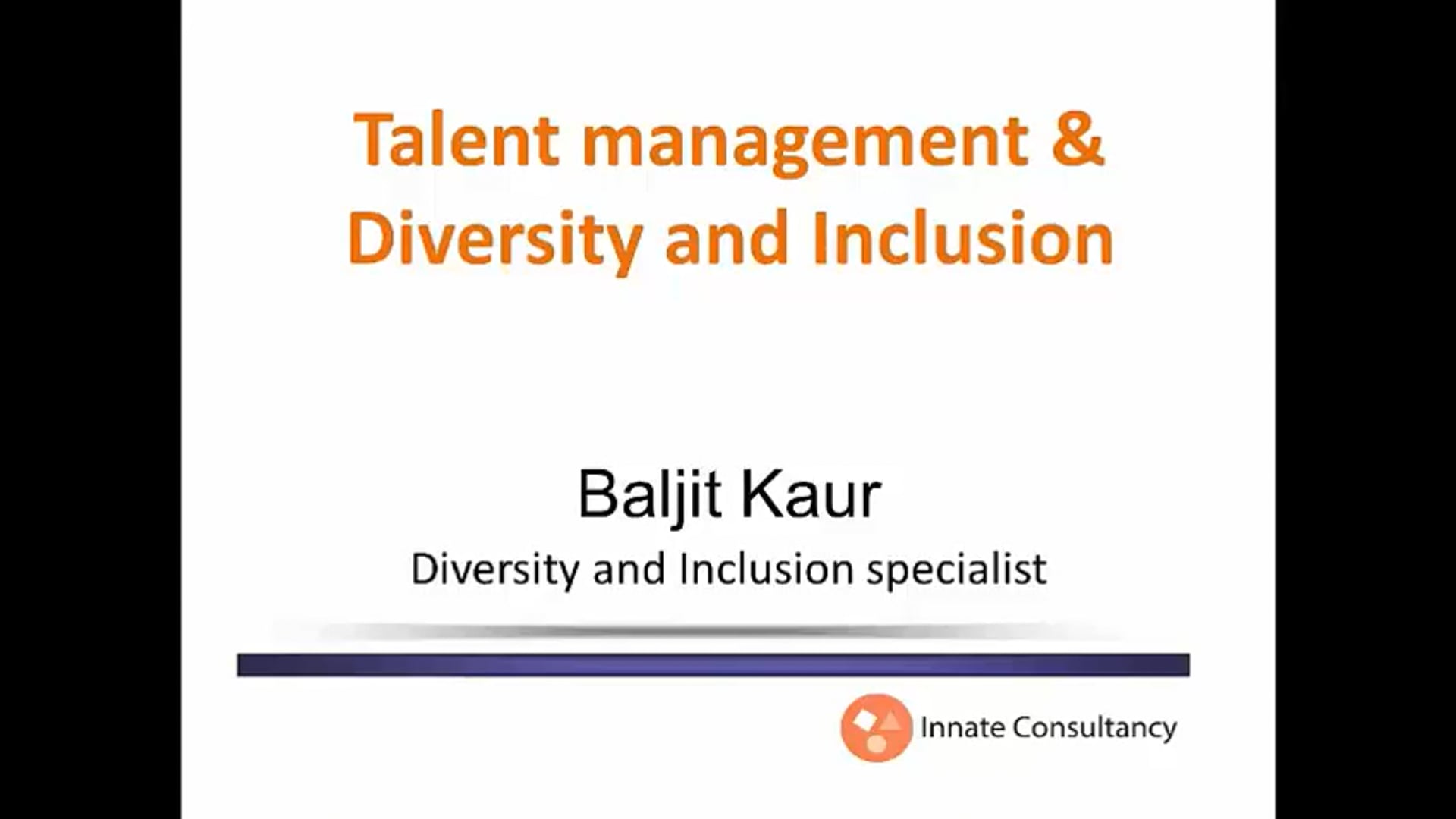 Webinar | Diversity in Recruitment and Talent Management with Baljit Kaur