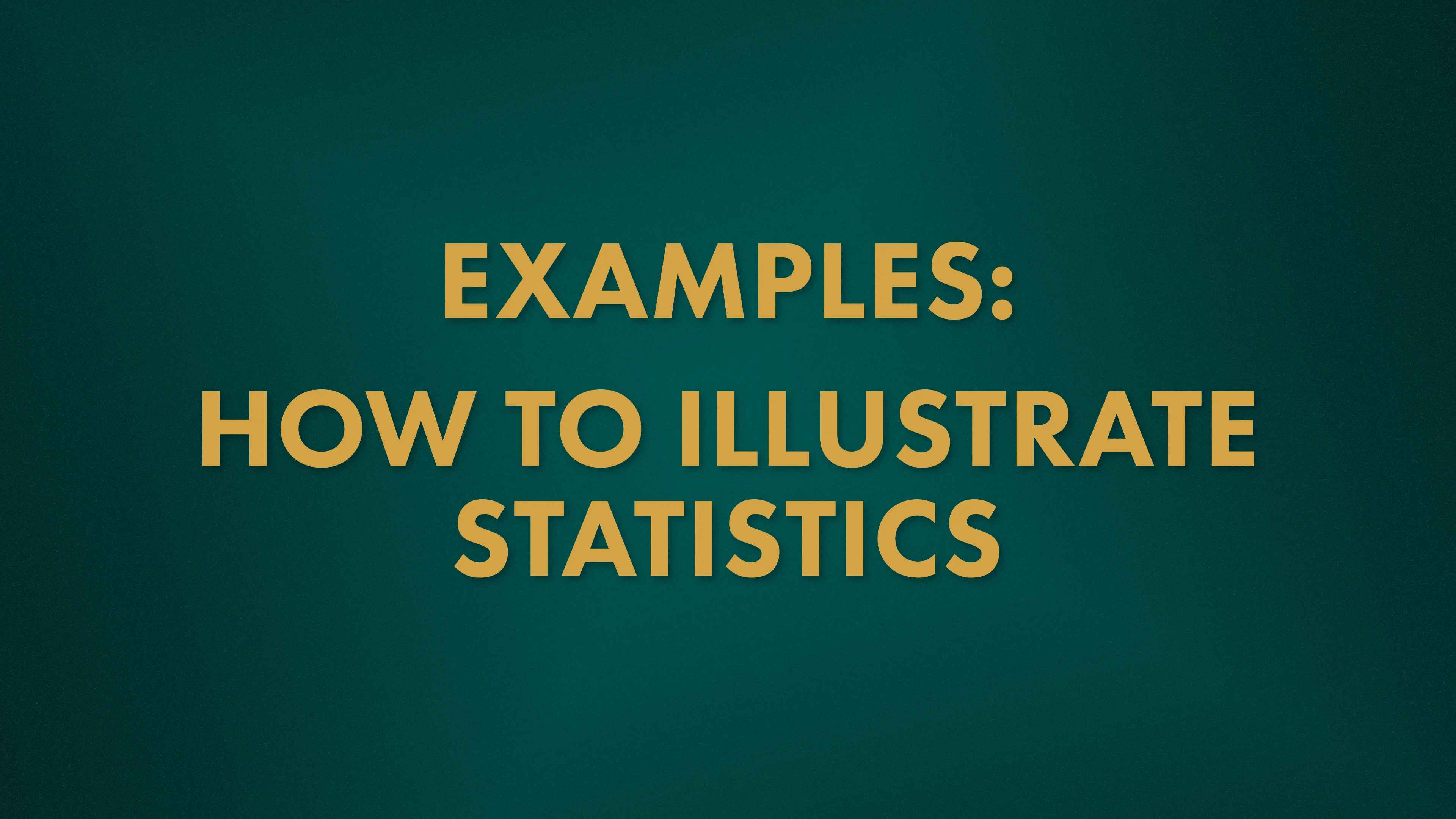 Examples: How To Illustrate Statistics On Vimeo