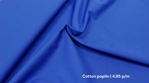 Cotton poplin | 4.95 p/m | Driessen Stoffen
