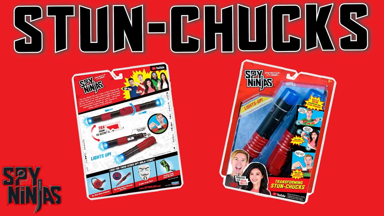 Spy Ninjas Toys - Stun Baton! on Vimeo