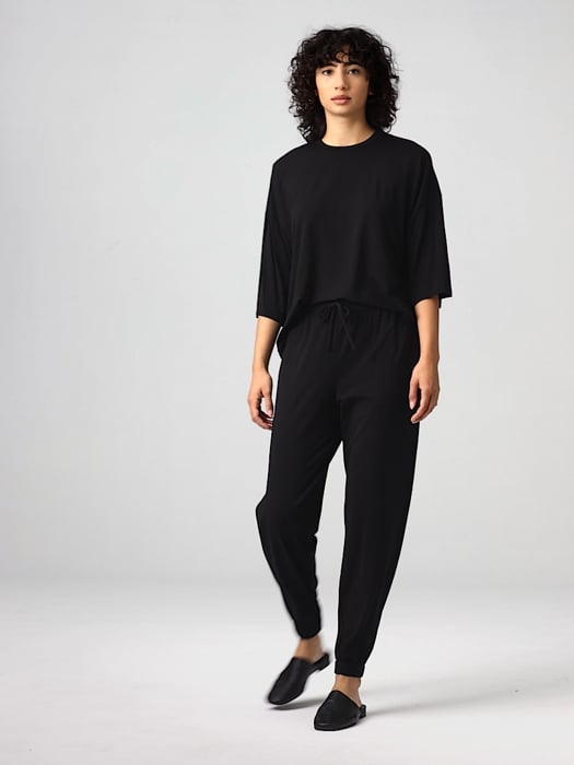 Tencel Linen Slouchy Pant