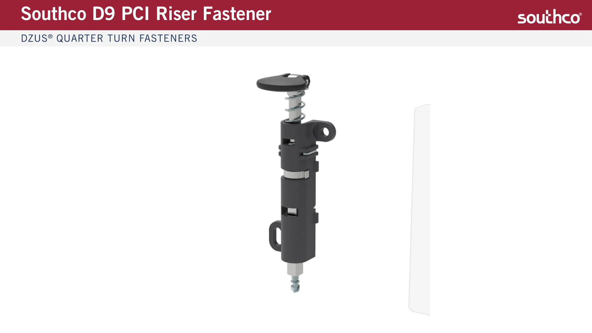 Southco Quick Access Fasteners D9 on Vimeo