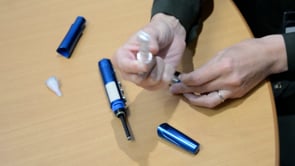 Demonstration of an Omnitrope Sure Pal 15Mg pen injector