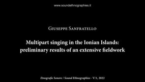 1. Giuseppe Sanfratello – Mia varkùla th’armatòso