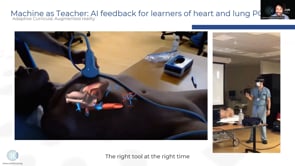 The machine as teacher: AI feedback for learners of heart and lung PoCUS