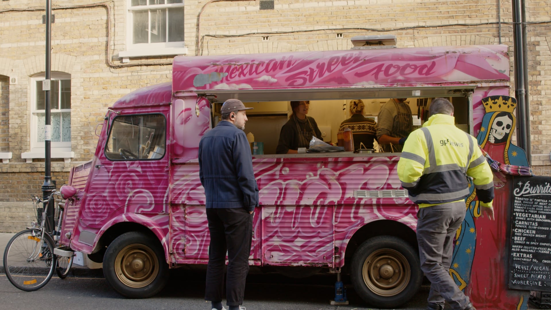 Lunch time at Whitecross Street