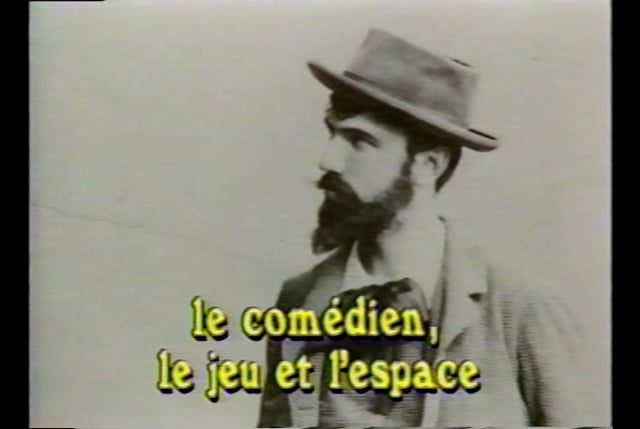 L’espace théâtral : Le comédien, le jeu et l’espace