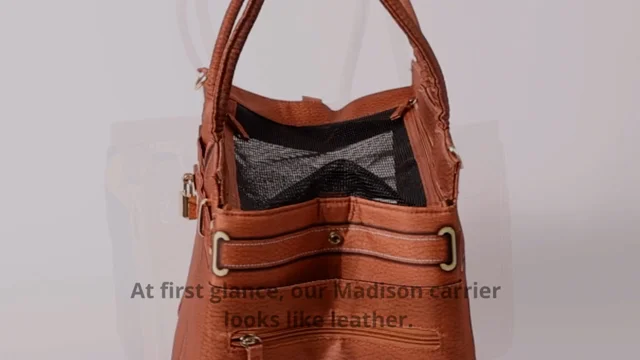 Small Pet Carrier Handbag - Madison's Mutt Mall