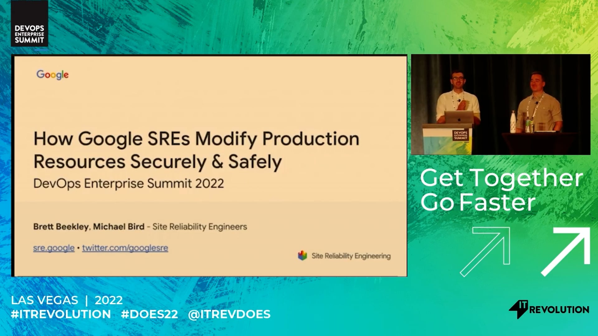 How Google SREs Modify Production Resources Securely & Safely