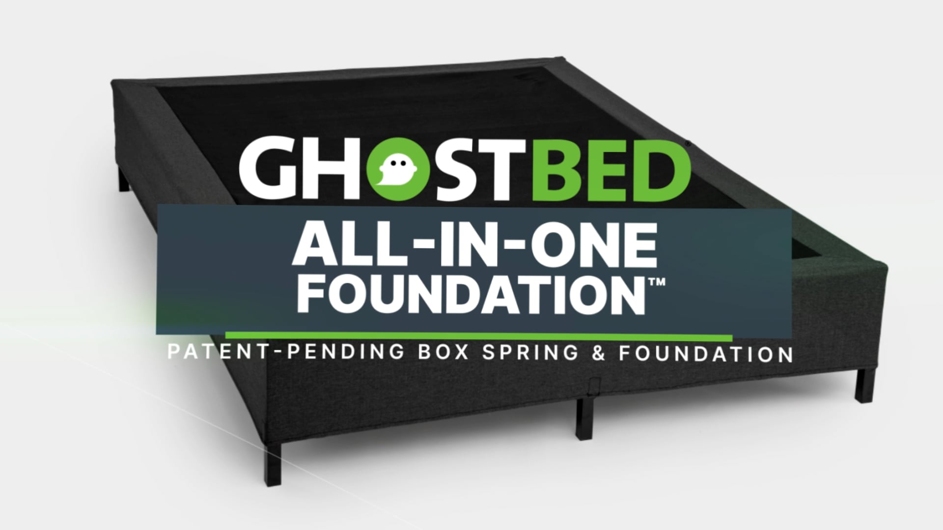 GhostBed All-in-One Foundation™ Overview On Vimeo