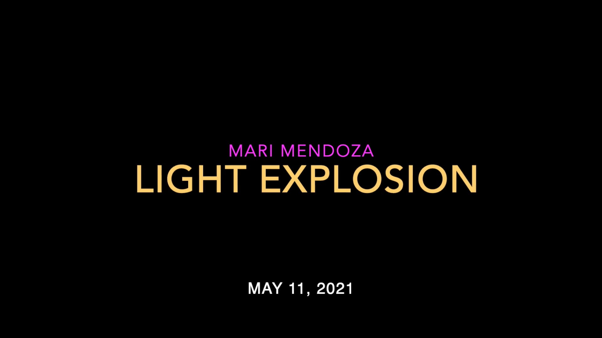 Light Explosion Meditation