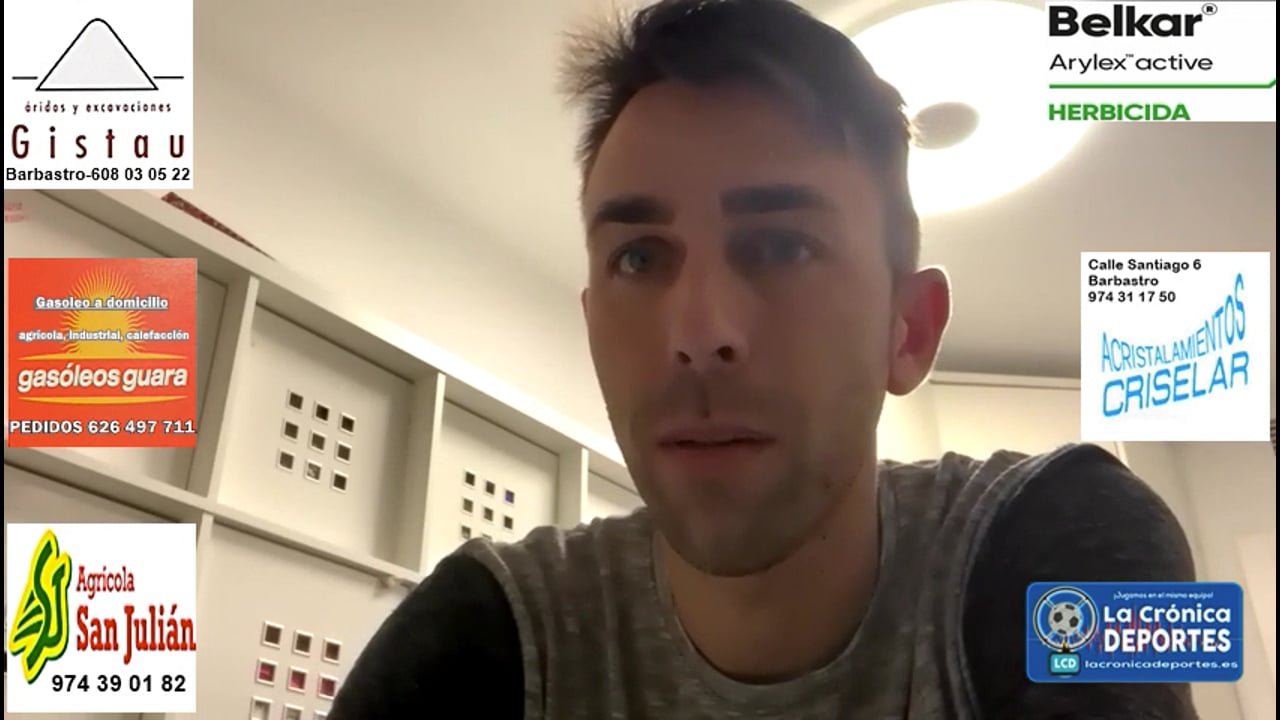 JOSÉ CARLOS GALLEGO (Entrenador Almudévar) CF Calamocha 1-0  AD Almudévar / Jornada 13 / Y LA PREVIA del AD Almudévar - CDJ Tamarite / Jornada 14 / 3ª División