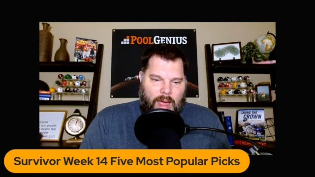 VIDEO: Week 14 Most Popular Survivor Picks (2022) - PoolGenius