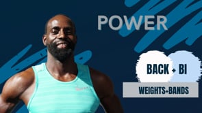 Back + Bi Power (weights+Bands)-12:7:22