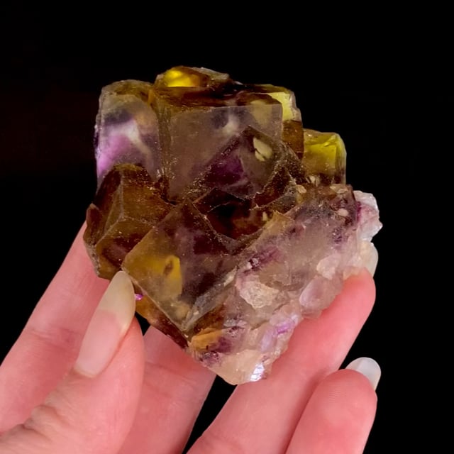 Fluorite (beautiful multi-color crystals)