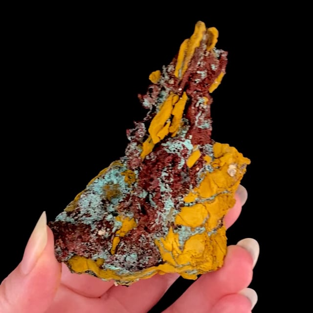 Copper with Cuprite (rare locality specimen)
