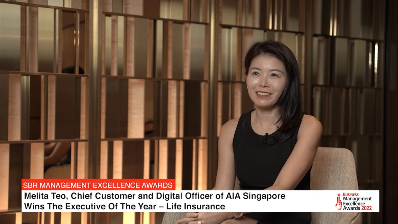 SBR Management Excellence Awards 2022 Winner: AIA Singapore