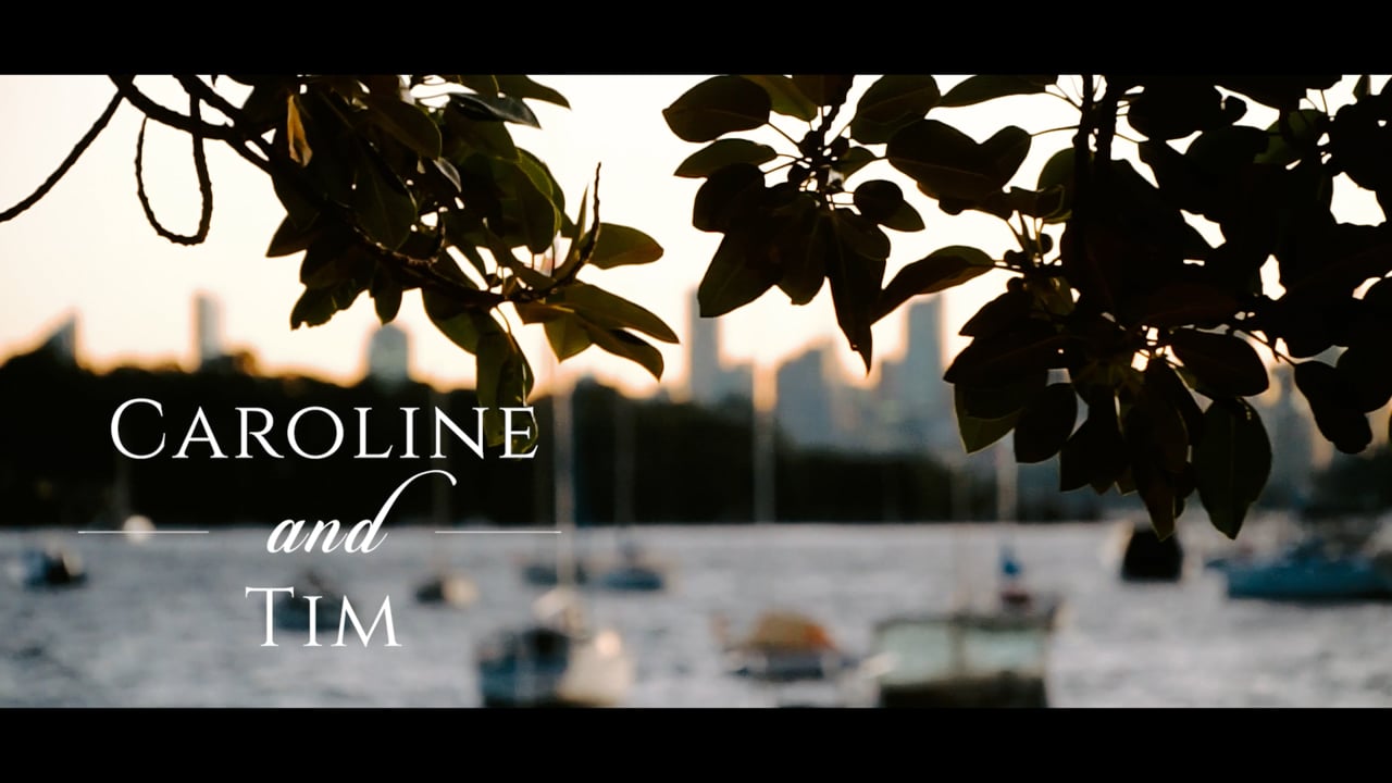 Dunbar House Wedding Video, Sydney - Tim and Caroline